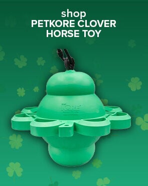 PETKORE Clover Horse Toy